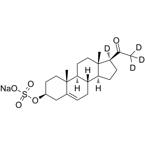 Pregnenolone monosulfate-d4 sodium 1485492-21-4